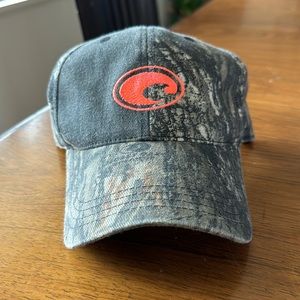 Vintage Costa Del Mar camo baseball hat